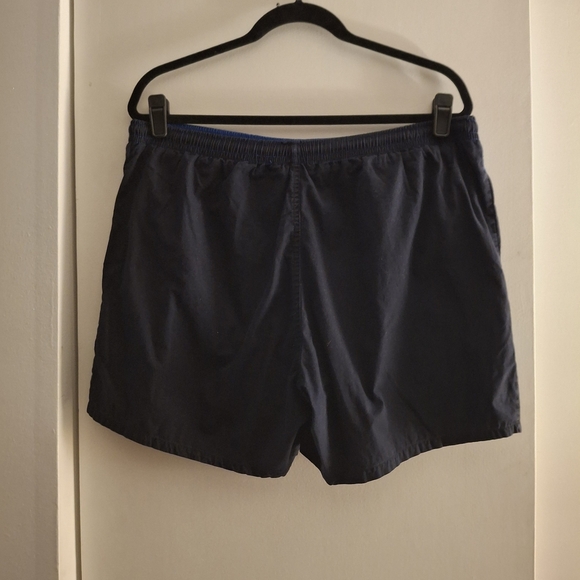 Pierre Cardin Men's Chevron Pattern Blue Swim Shorts - Picture 2 of 7
